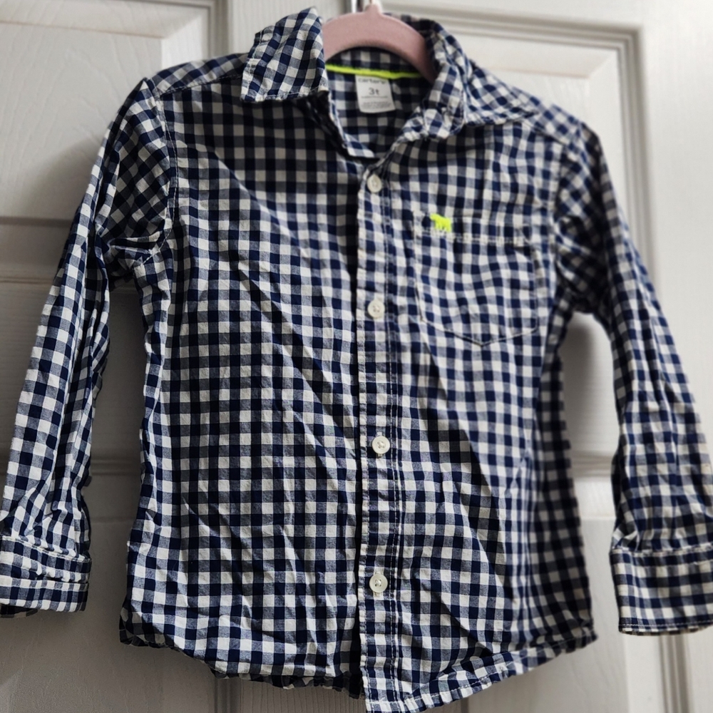 Carters boys dress button down